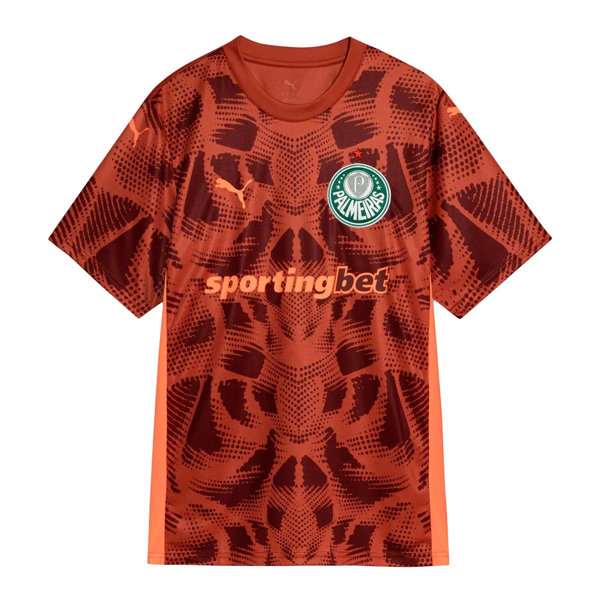 Palmeiras Short Training Orange Jersey 2025/26