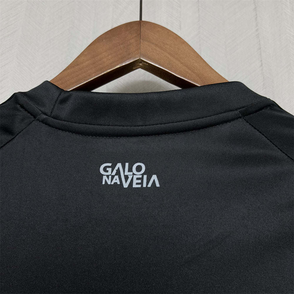 Atletico Mineiro Feminina All Black 2025/26 - Fan Version