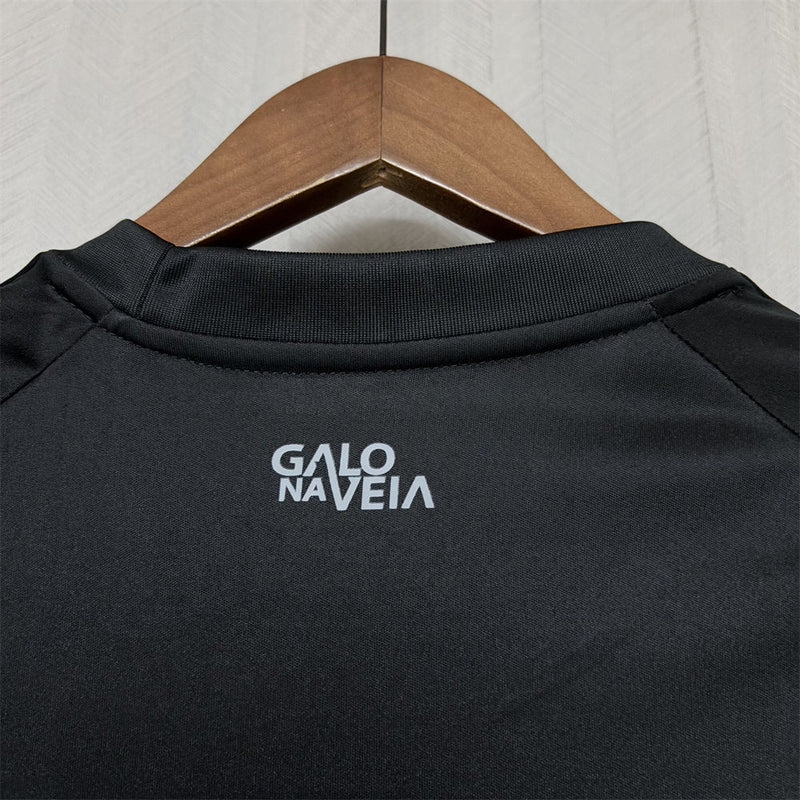 Atletico Mineiro Feminina All Black 2025/26 - Fan Version