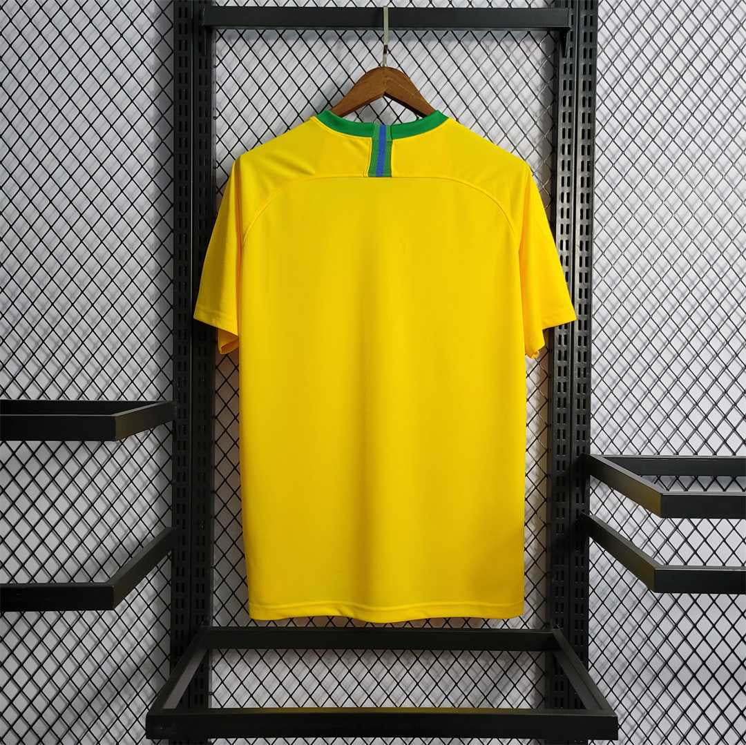 Brazil Retro Home 2018 Jersey