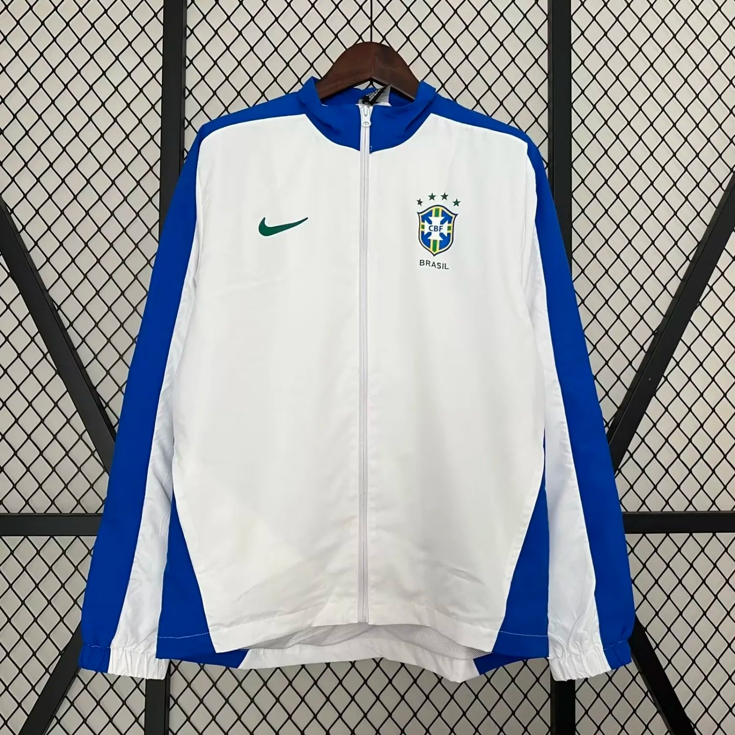 Brazil All Weather Windrunner Jacket White 2024