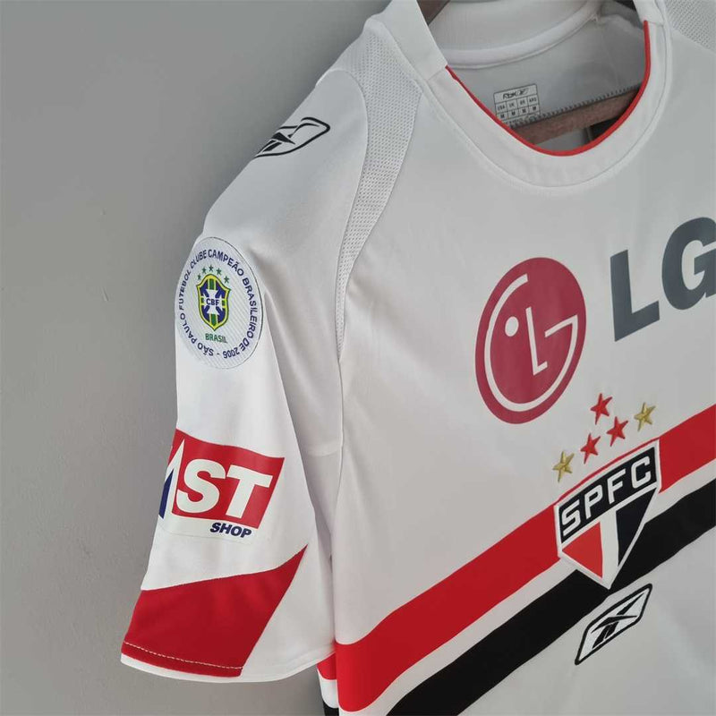 Sao Paulo Retro Home 2006 Jersey LG