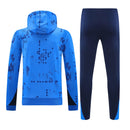 Mens Chelsea Hoodie Sweatshirt + Pants Training Suit Royal 2024/25