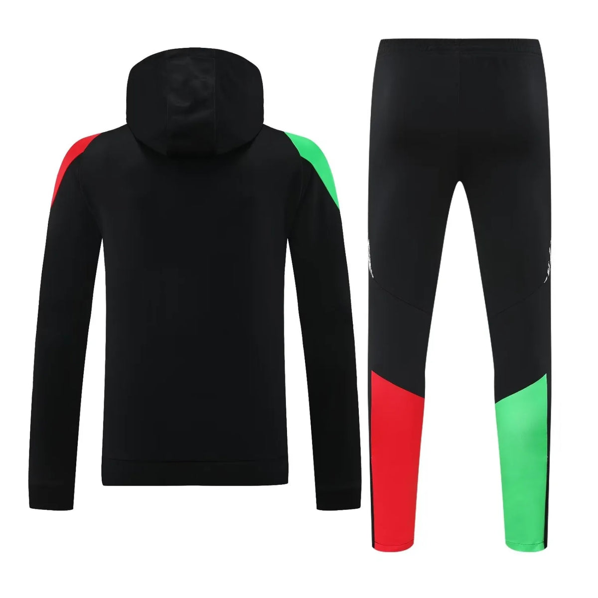 Mens Arsenal Hoodie Sweatshirt + Pants Training Suit Black 2024/25