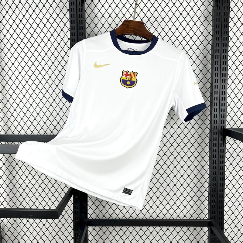 Barcelona 2025/26 White Especial Jersey - Fan Version