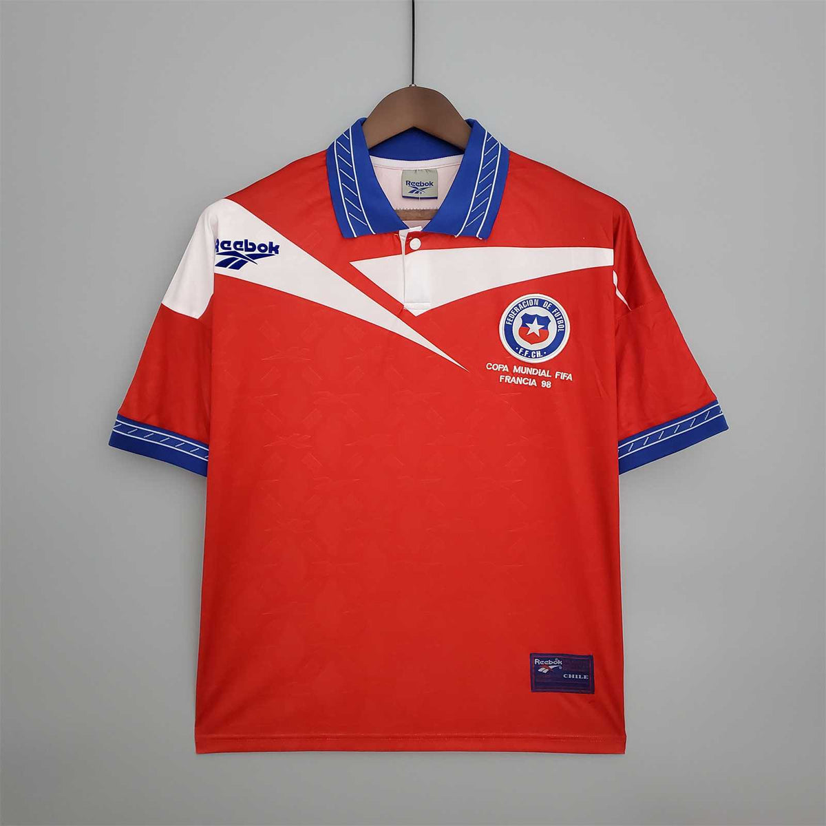 Chile Retro 1998 Home Jersey