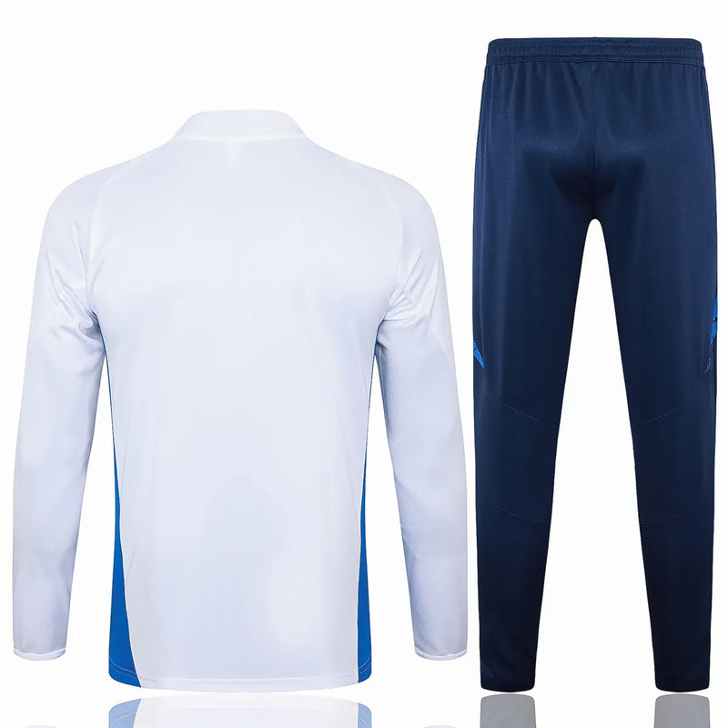 Mens Italy Training Suit White 2024