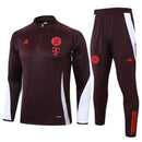 Mens Bayern Munich Training Suit Burgundy 2024/25