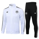 Mens Germany Jacket + Pants Training Suit Original White 2024