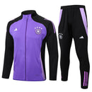 Mens Germany Jacket + Pants Training Suit Purple 2024
