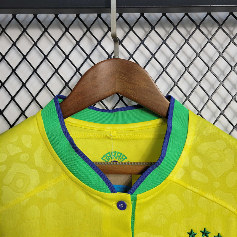 Brazil Home Jersey 2022 Women
