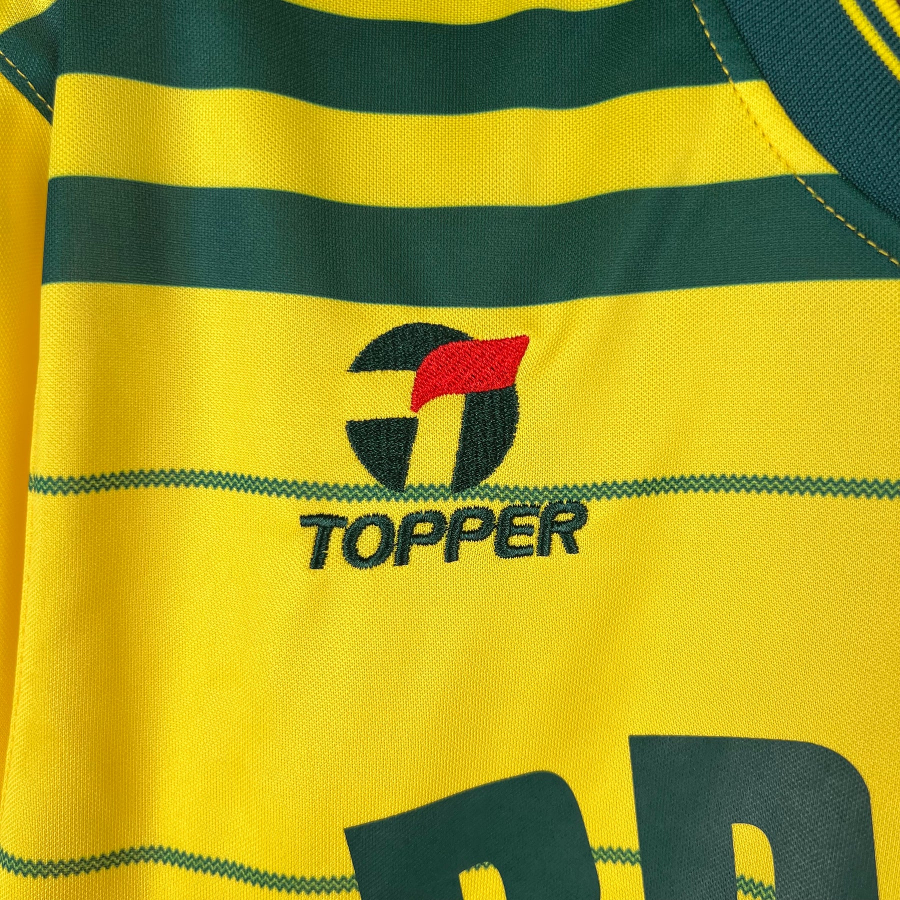 Brazil Retro 1984 Home Jersey - Topper