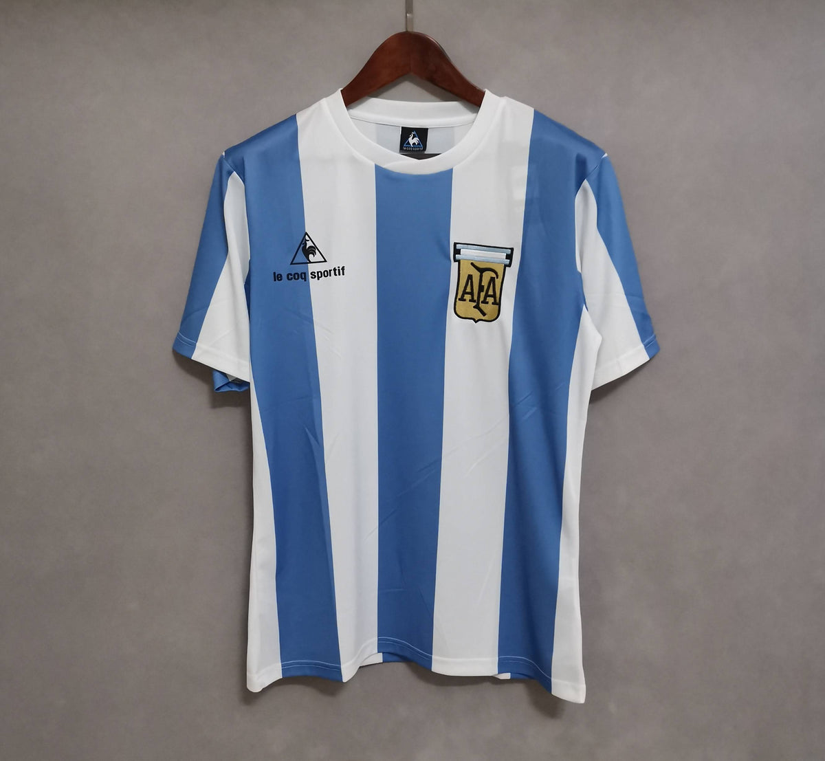 Argentina 1985 Home Retro Jersey - Le Coq Sportif