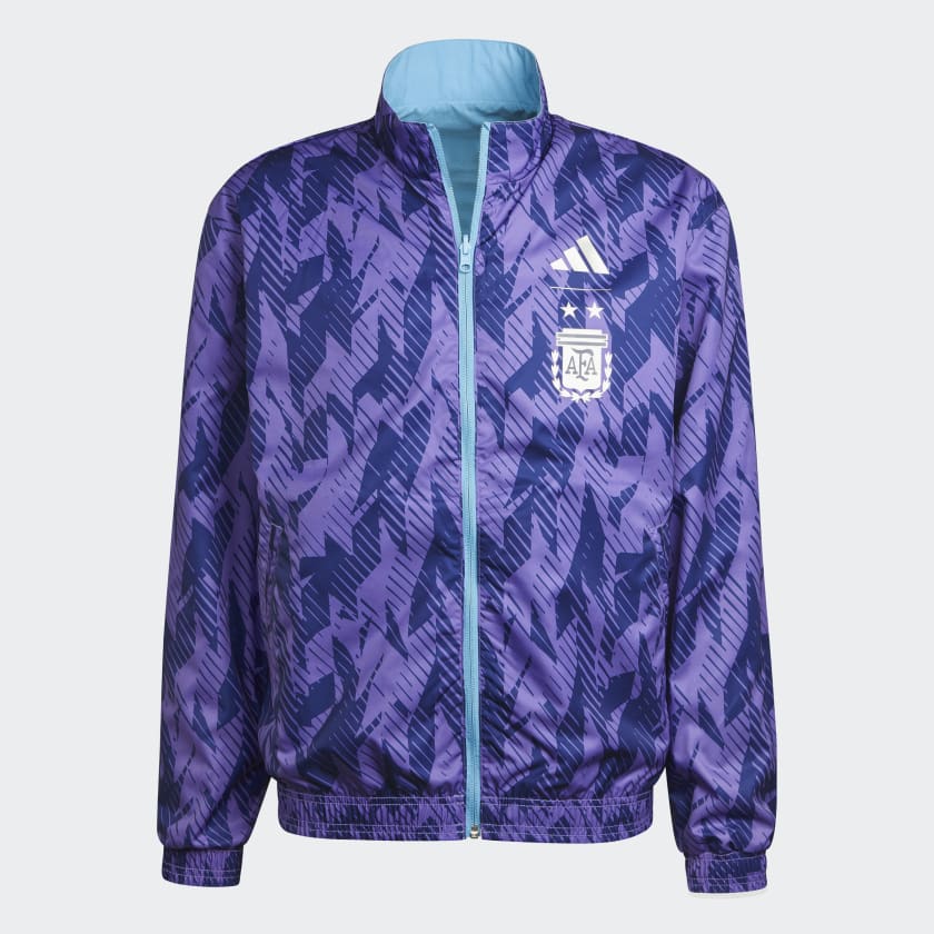 Argentina 2023 Double-Sided Windbreaker Jacket 3-Star