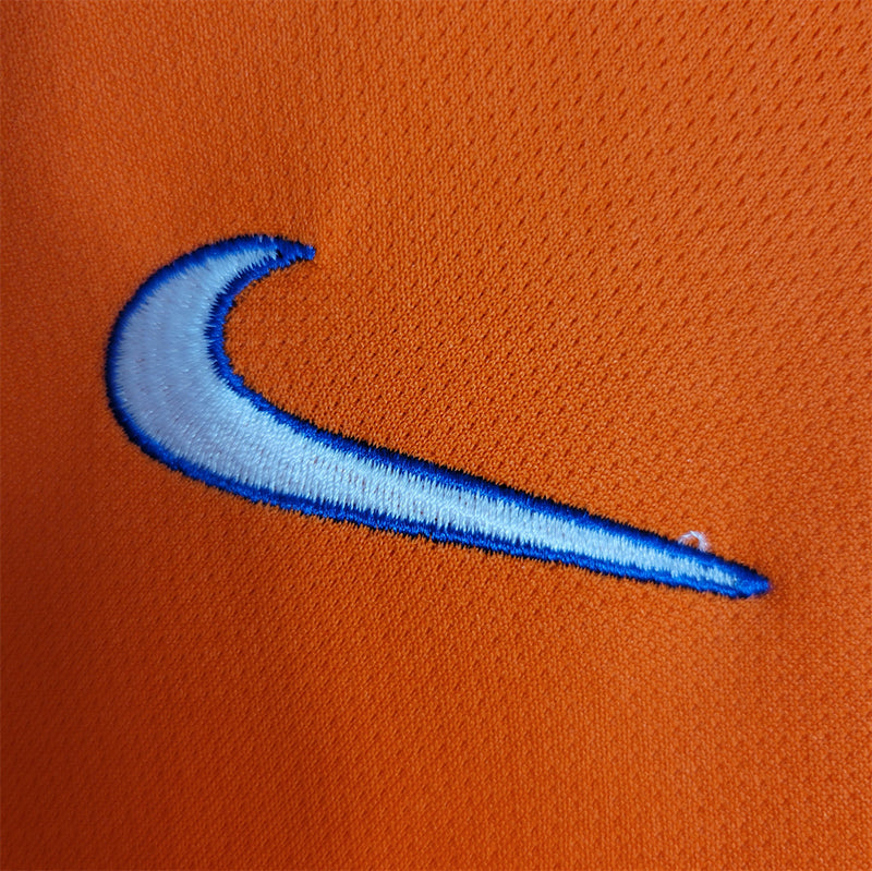 Brazil Goalkeeper Long Sleeve 1998 Orange