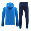 Mens Chelsea Hoodie Sweatshirt + Pants Training Suit Blue 2024/25