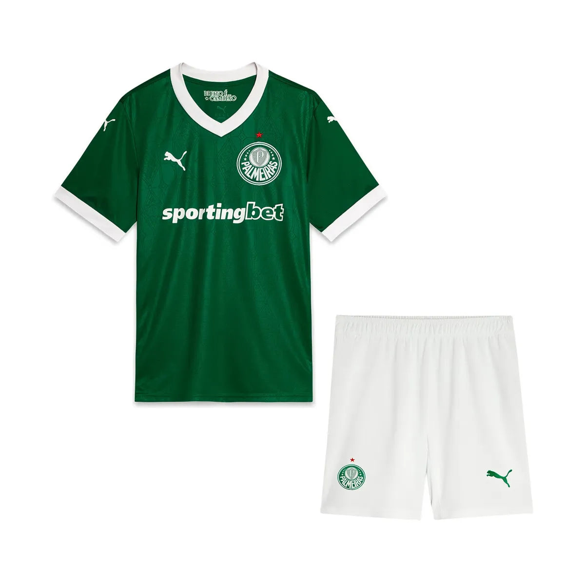 25-26 Palmeiras Home Soccer Kid Kits