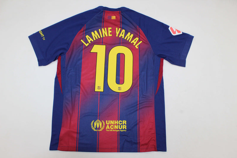 Kids Barcelona Home Jersey 2025/26