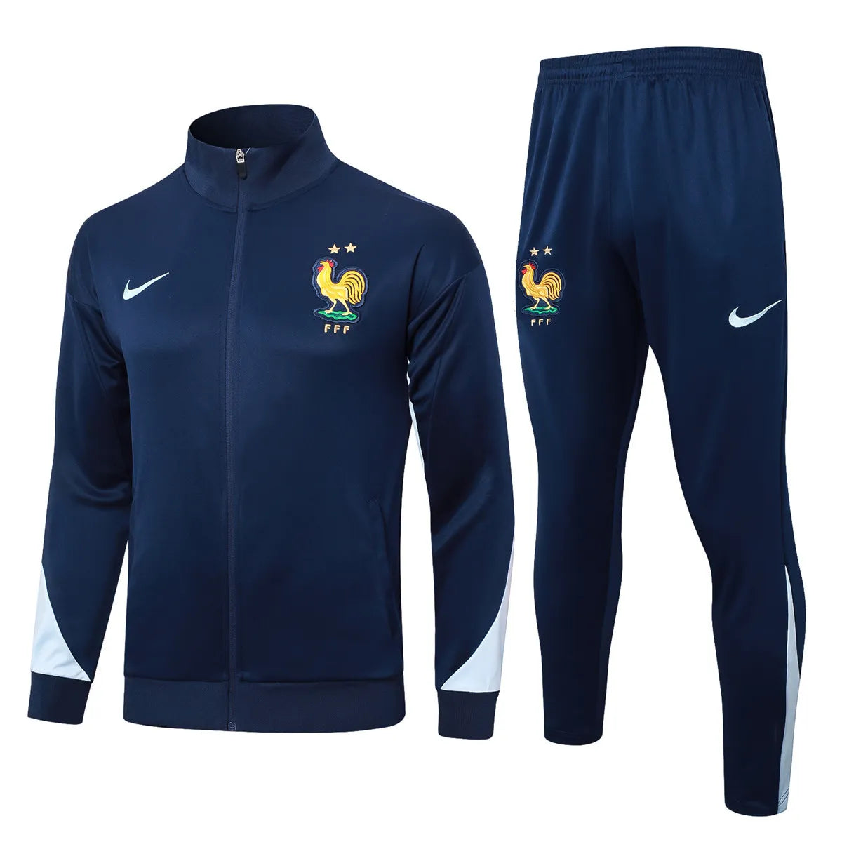 Mens France Jacket + Pants Training Suit Royal 2024