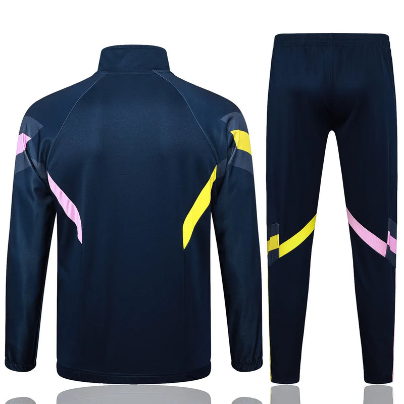 Mens Juventus Jacket + Pants Training Suit Navy 2024/25