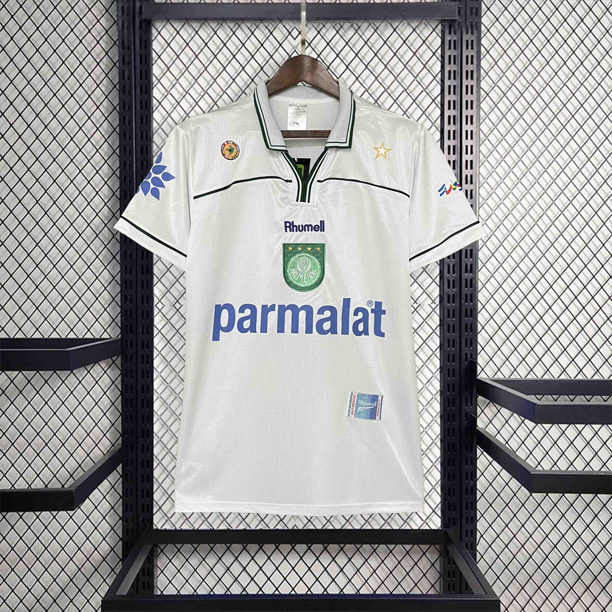 Palmeiras Retro Away 1994/95 Parmalat Rhumell
