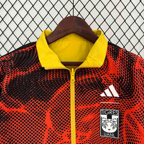 Tigres Orange&Yellow Trench Coat Reversible Windbreaker Double-Sides Jacket 2024/25