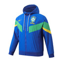 Brazil 2024 Blue Windbreaker Jacket