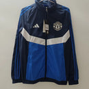 Mens Manchester United All Weather Windrunner Jacket Blue 2024/25