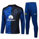 Mens Inter Milan Training Suit Blue / Black 2024/25