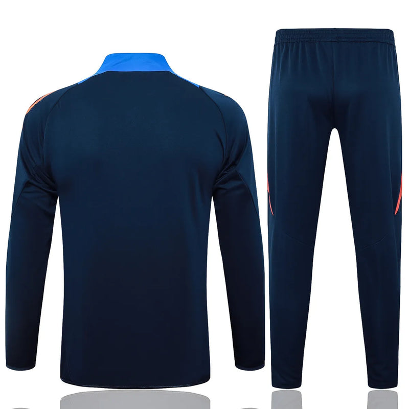 Mens Juventus Jacket + Pants Training Suit Royal 2024/25