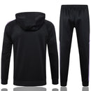 Mens Germany Hoodie Sweatshirt + Pants Training Suit Black 2024
