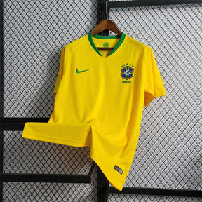 Brazil Retro Home 2018 Jersey