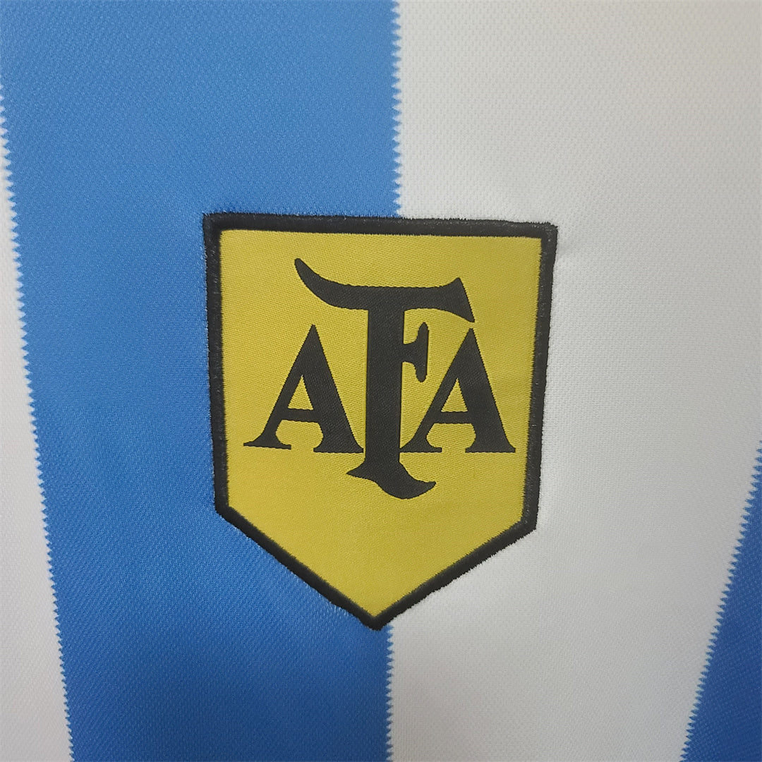 Argentina 1978 Home Long Sleeve Retro Jersey