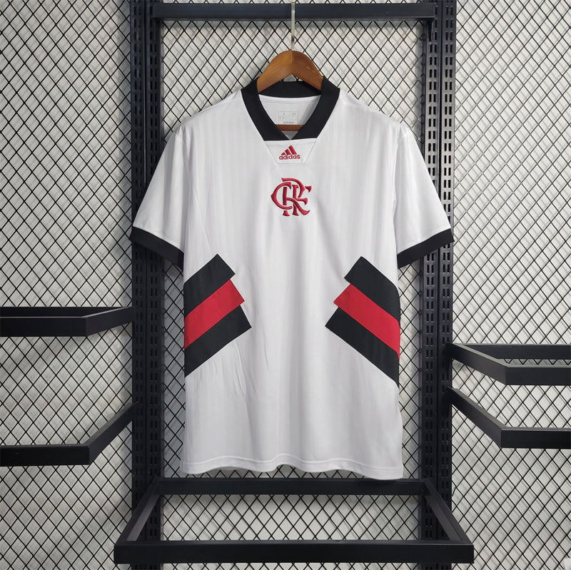 Flamengo Off White Soccer Jersey 2023/24