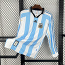 Argentina 1998 Home Long Sleeves Retro Jersey