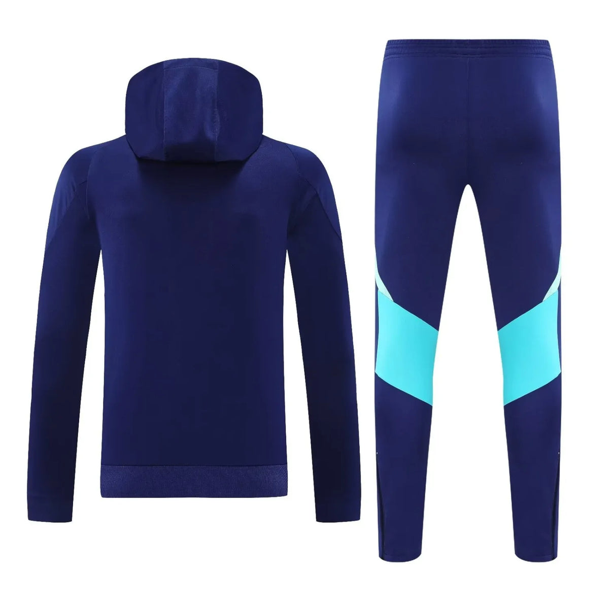Mens Flamengo Hoodie Sweatshirt + Pants Training Suit Royal 2024/25
