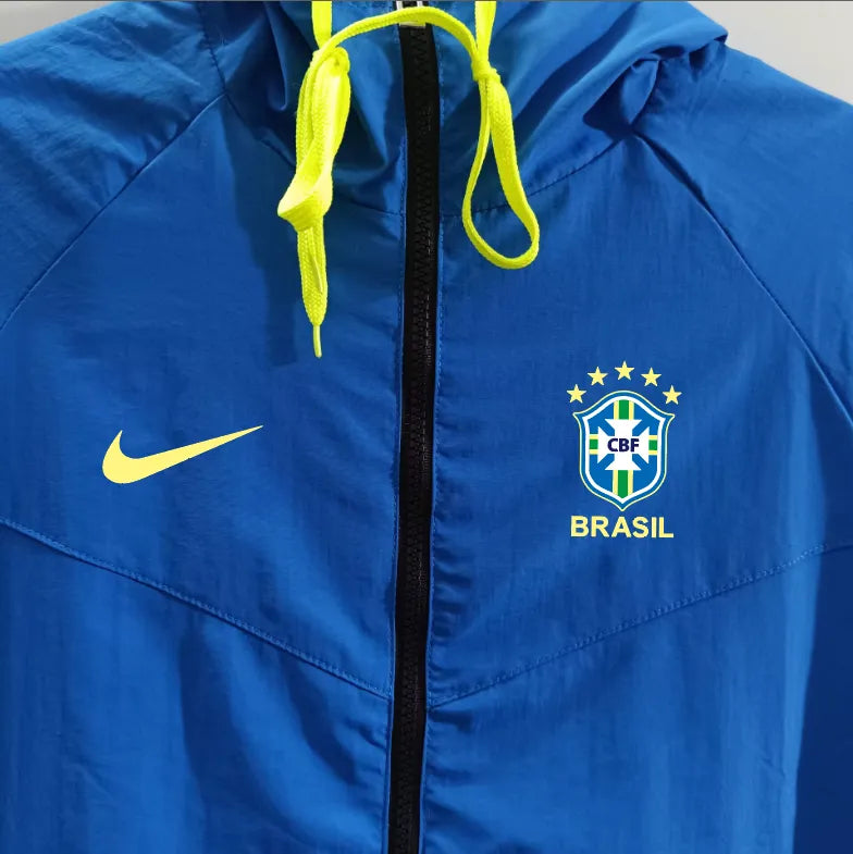 Brazil All Weather Windrunner Jacket Blue 2025