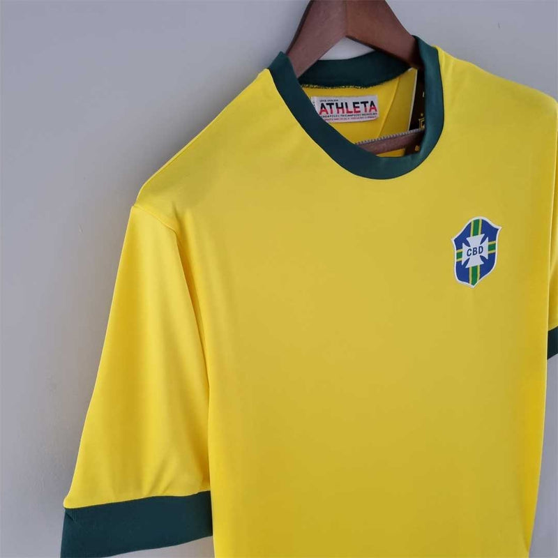 Brazil Retro Home Jersey 1970