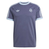 Argentina Jersey 3 Stripes Pure Cotton Navy Shirt 2025 - Match