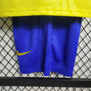Brazil Home Retro Kids Kit 2023/24