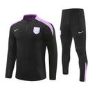 Mens England Training Suit Black 2024