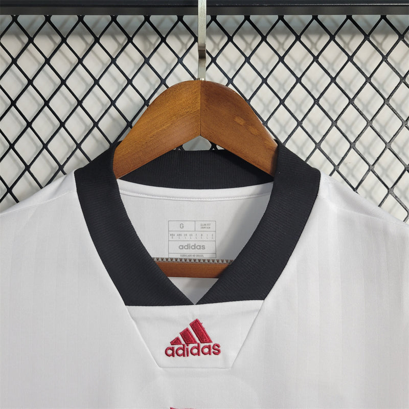 Flamengo Off White Soccer Jersey 2023/24