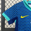 Brazil Away Retro Kids Kit 2024