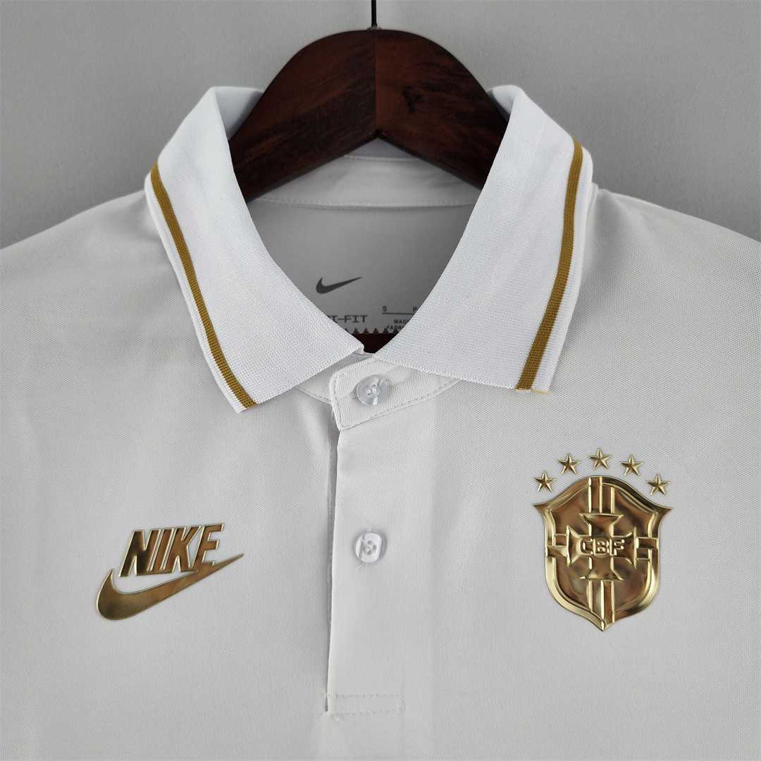 Brazil Polo White Jersey 2022 Women