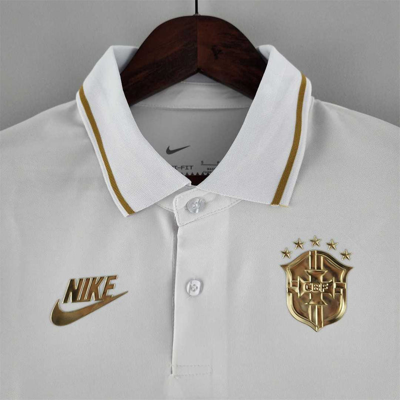 Brazil Polo White Jersey 2022 Women