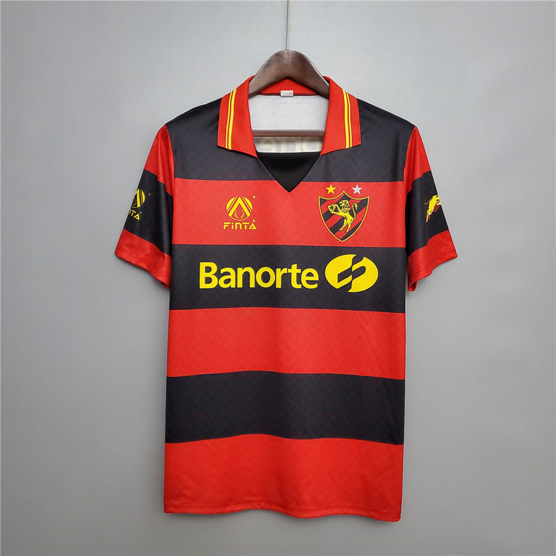 Sport Recife Retro 1992/93 Home Jersey Banorte - Finta