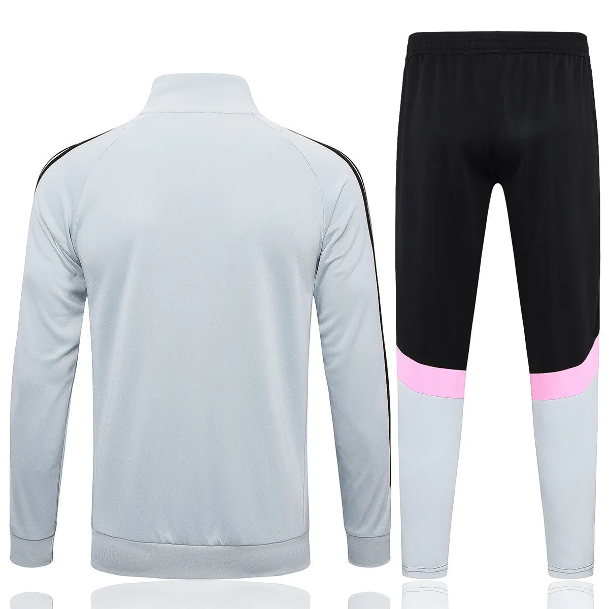 Mens Juventus Jacket + Pants Training Suit Grey 2024/25