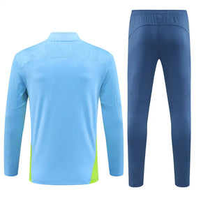 Mens Manchester City Training Suit Blue Pattern 2024/25