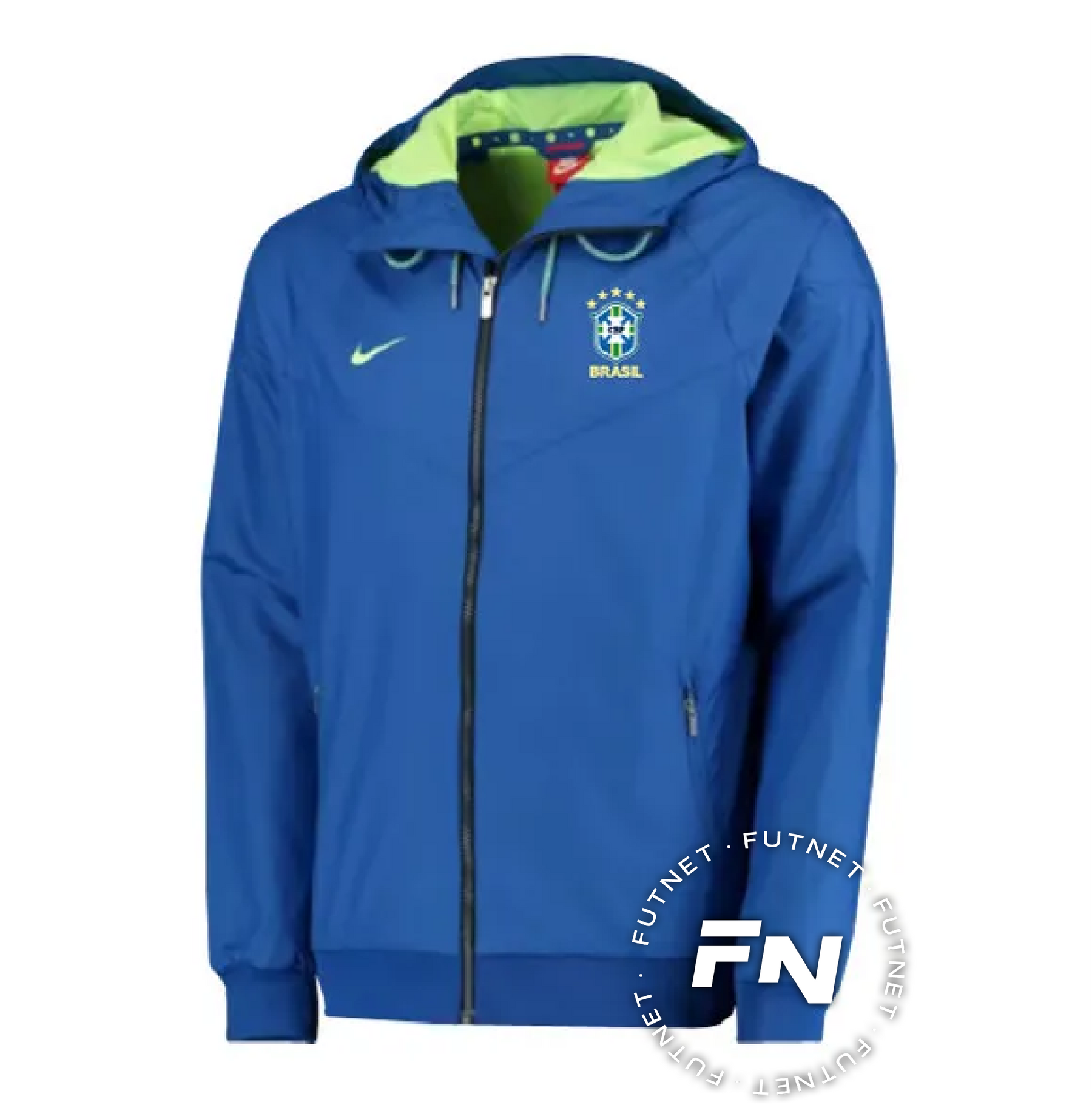 Brazil All Weather Windrunner Jacket Blue 2025