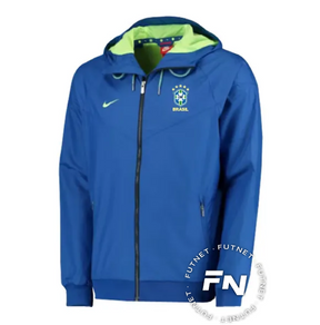 Brazil All Weather Windrunner Jacket Blue 2025